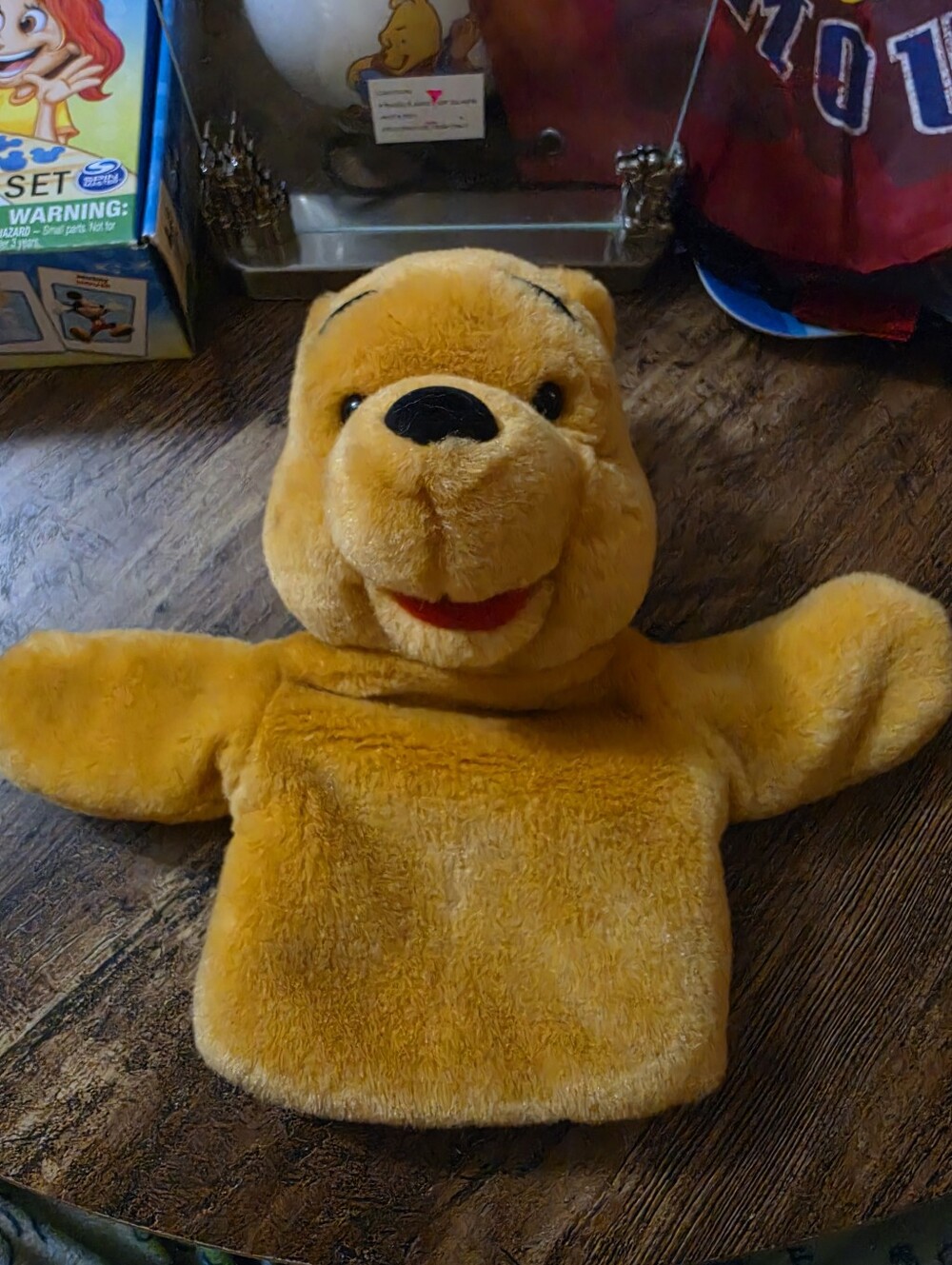 Vintage Winnie The Pooh Hand Puppet